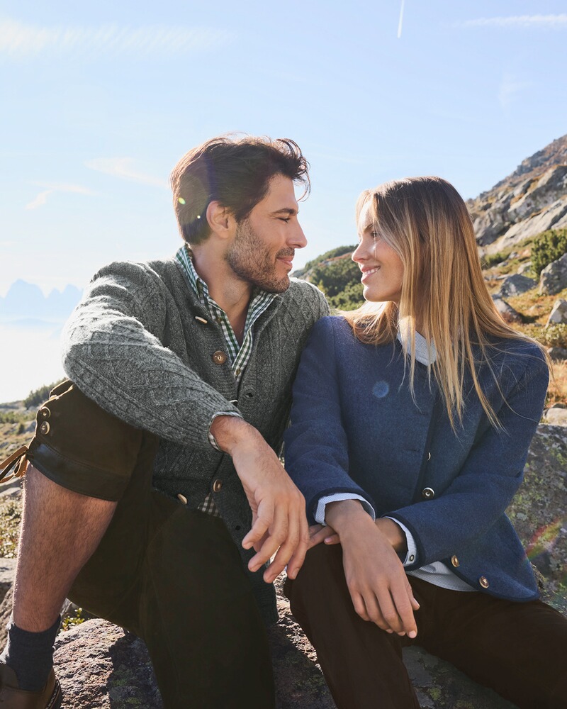 Walkjacke mit Lodendetail, Luis Steindl