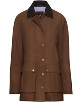 Lange Lederjacke, Brigitte von Schönfels