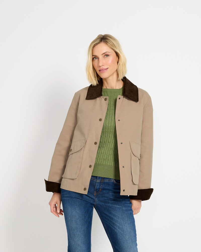 Wachsjacke, Brigitte von Schönfels