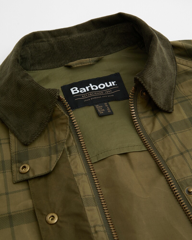 Jacke Tartan Cropped Beadnell, Barbour