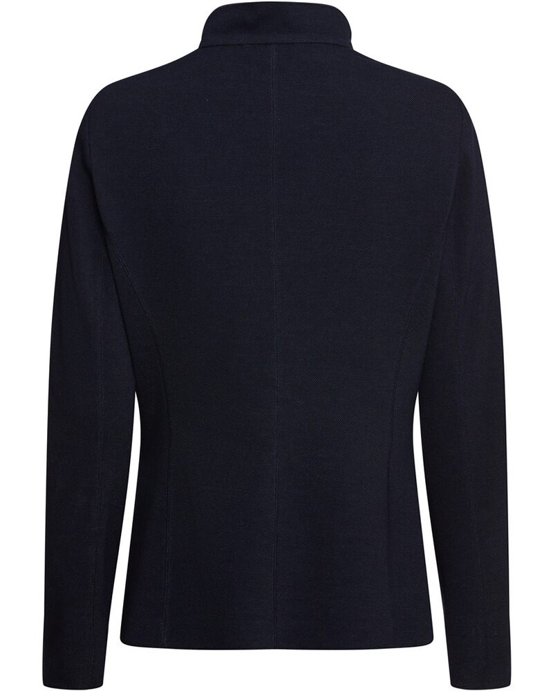 Piqué-Stehkragenjacke, HIGHMOOR