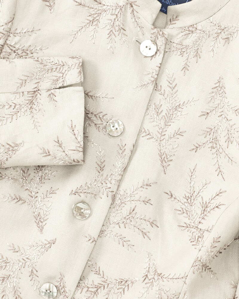 Leinen-Gehrock, White Label