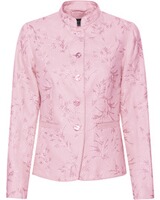 Leinen-Stehkragenjacke, White Label