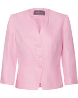 Kurze Leinenjacke, White Label