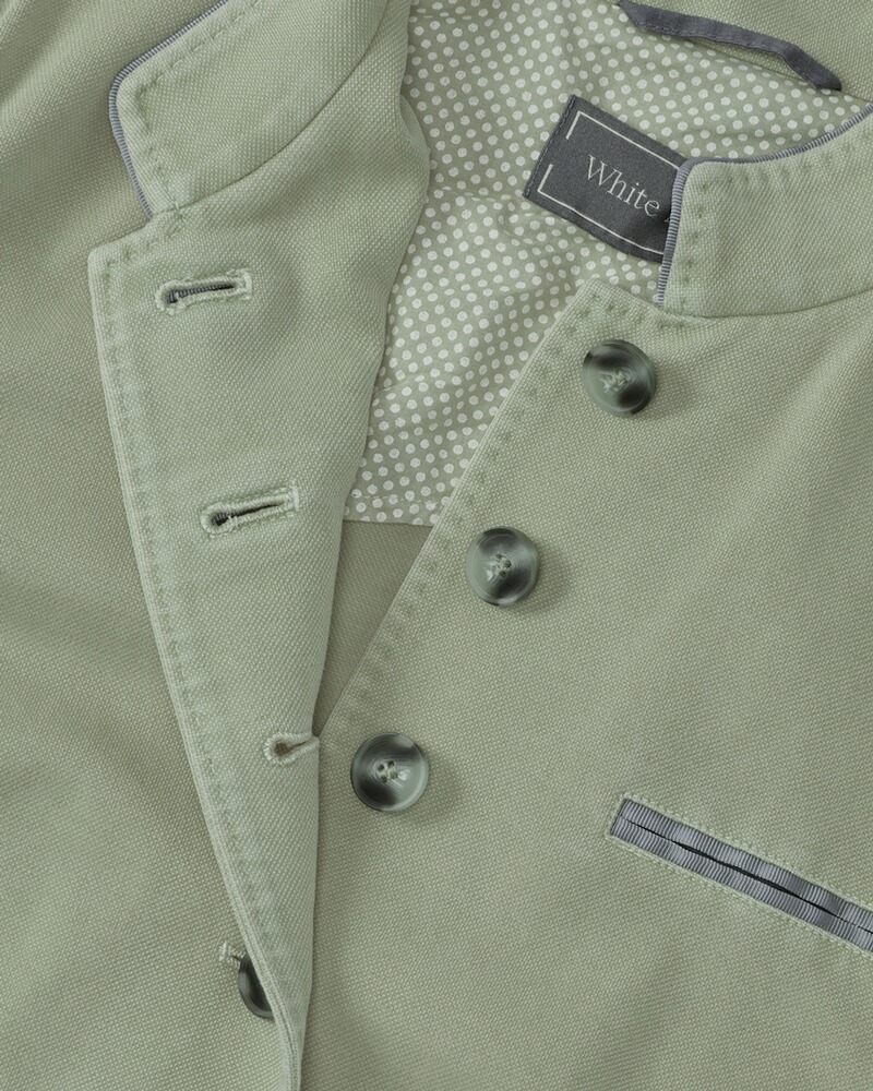 Stehkragenjacke, White Label