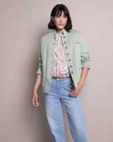 Stehkragenjacke, White Label