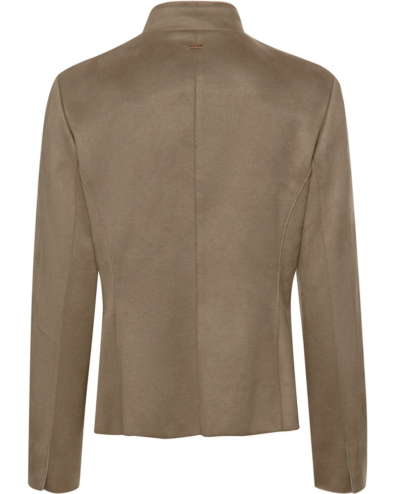 Stehkragenjacke, White Label