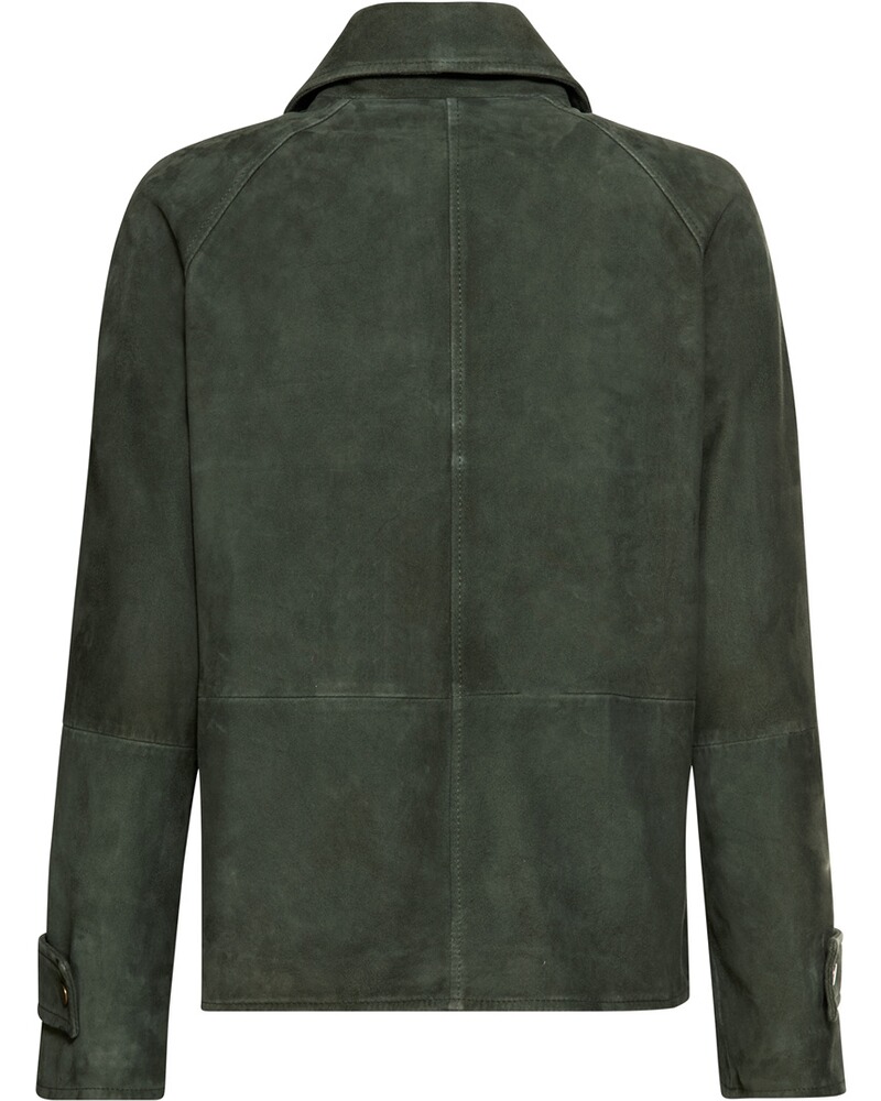 Kurze Velourslederjacke, Brigitte von Schönfels