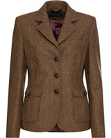 Fischgrat-Tweedblazer, HIGHMOOR