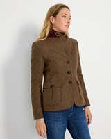 Fischgrat-Tweedblazer, HIGHMOOR