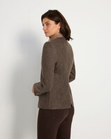 Tweed-Stehkragenjacke, REITMAYER