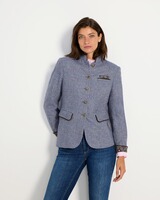 Tweed-Stehkragenjacke, REITMAYER