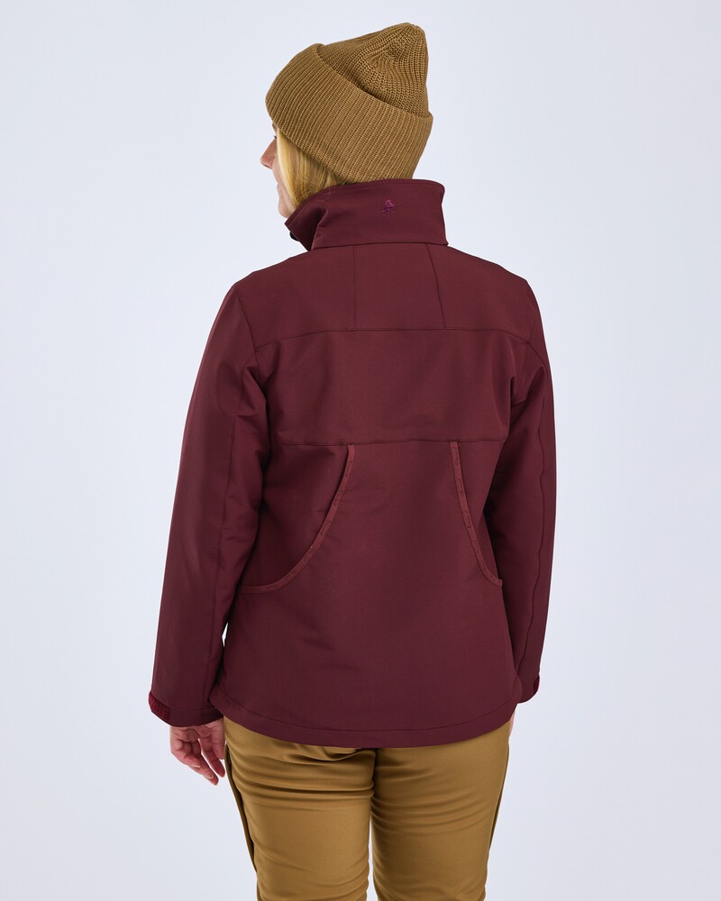 Damen Hundesportjacke Hybrid Stretch, Pinewood