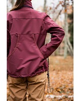 Damen Hundesportjacke Hybrid Stretch, Pinewood
