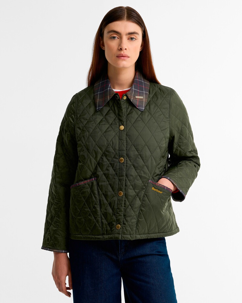 Steppjacke Icons Cropped Liddesdale, Barbour