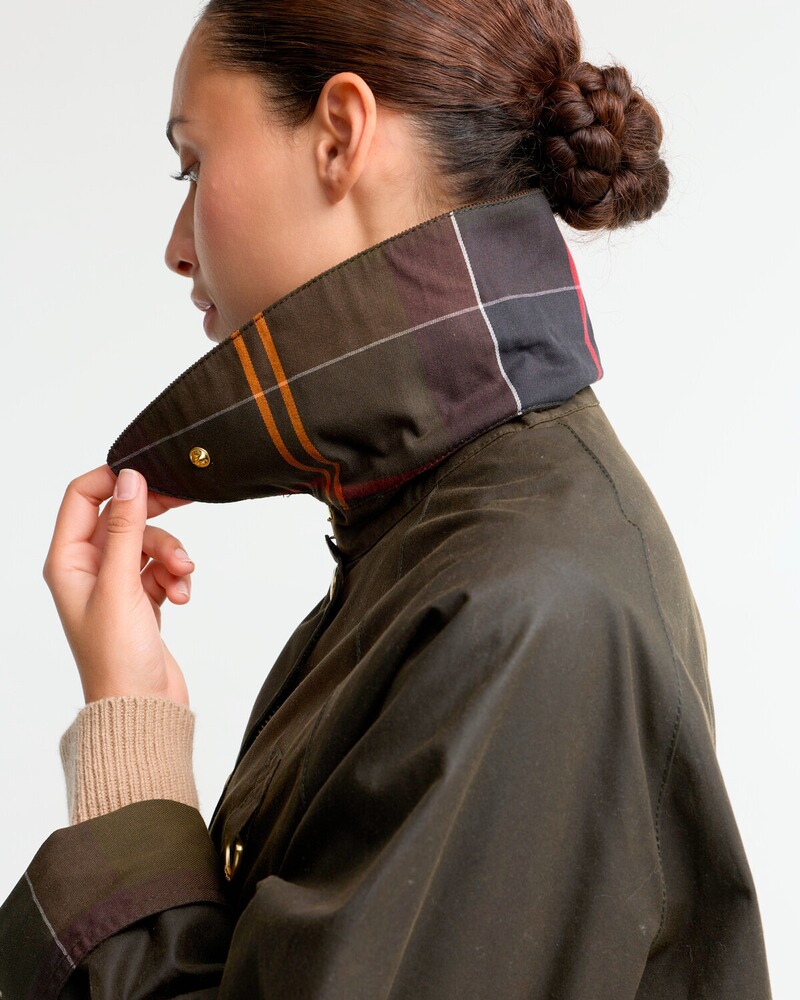 Wachsjacke Reimagined Icons Tartan Spey, Barbour