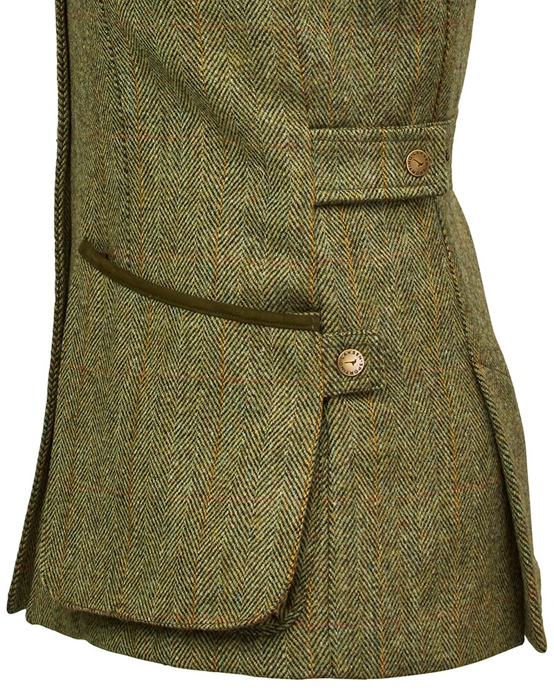 Tweed-Schießweste Avery Pernith, Laksen
