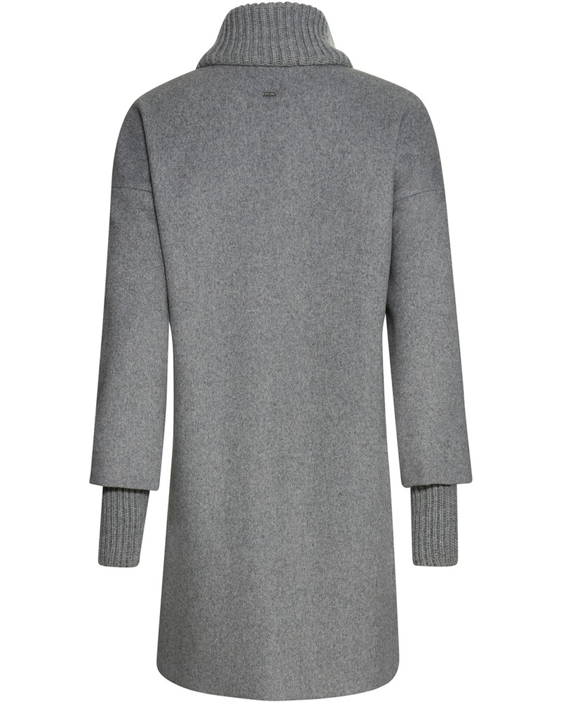 Lange Wolljacke, White Label