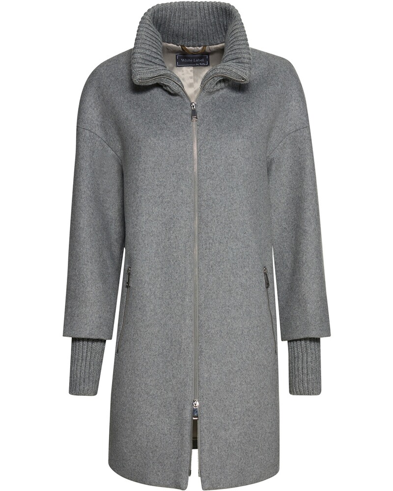 Lange Wolljacke