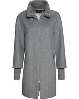 Lange Wolljacke, White Label