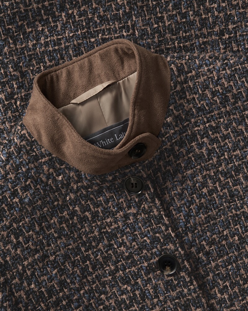 Langer Bouclé-Janker, White Label