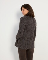 Langer Bouclé-Janker, White Label