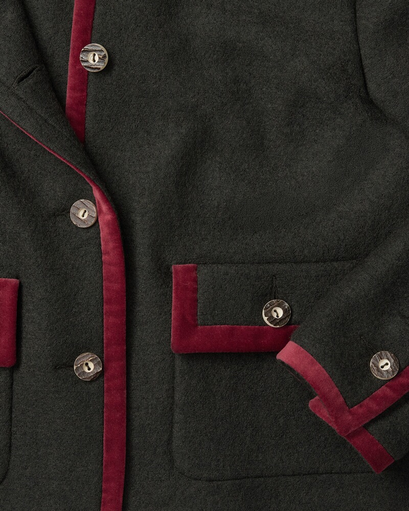 Leichte Walkjacke, Geiger