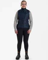 Da.Weste Caroline wattiert marine,Gr.46