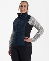 Da.Weste Caroline wattiert marine,Gr.46