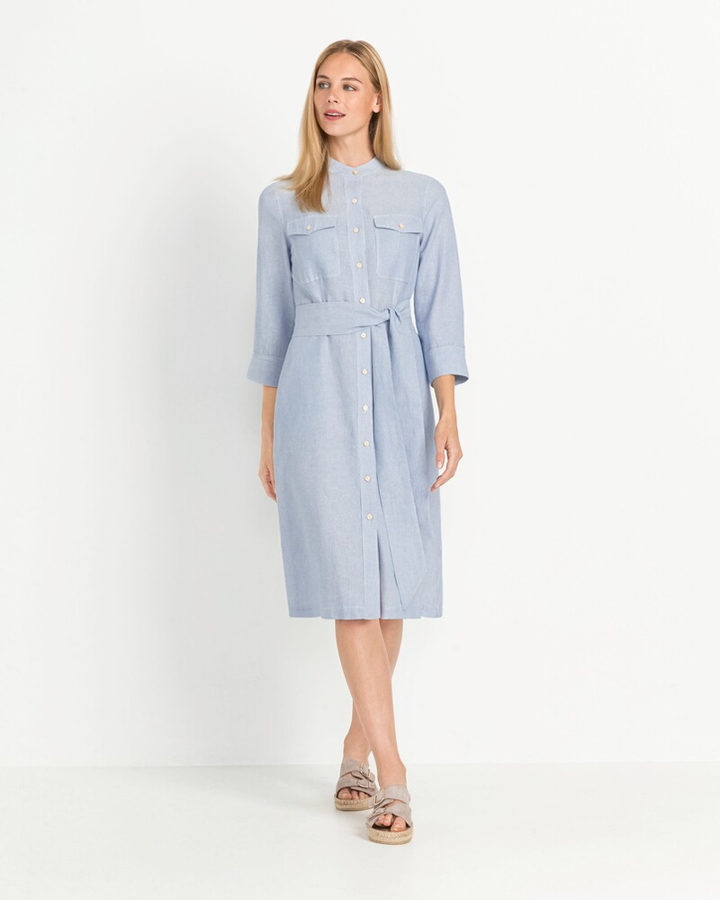 Kleid mit Streifen, Brigitte von Schönfels