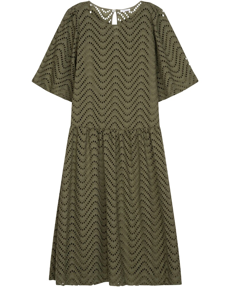 Kleid mit Lochmuster