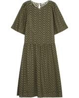 Kleid mit Lochmuster, Seidensticker