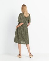 Kleid mit Lochmuster, Seidensticker