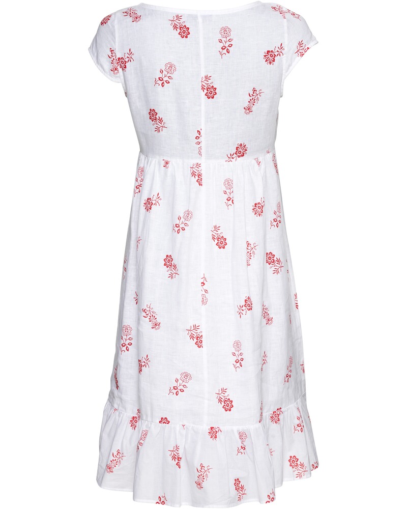 Leinen-Kleid mit Blumenmuster, REITMAYER