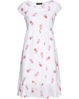 Leinen-Kleid mit Blumenmuster, REITMAYER