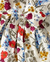 Midi-Kleid mit floralem Allover, HIGHMOOR