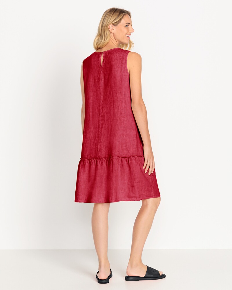 Leinenkleid Blondie, Backstage