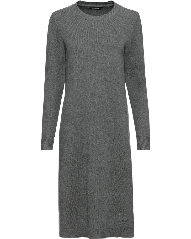 Strickkleid mit Rundhals