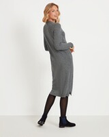 Strickkleid mit Rundhals, HIGHMOOR