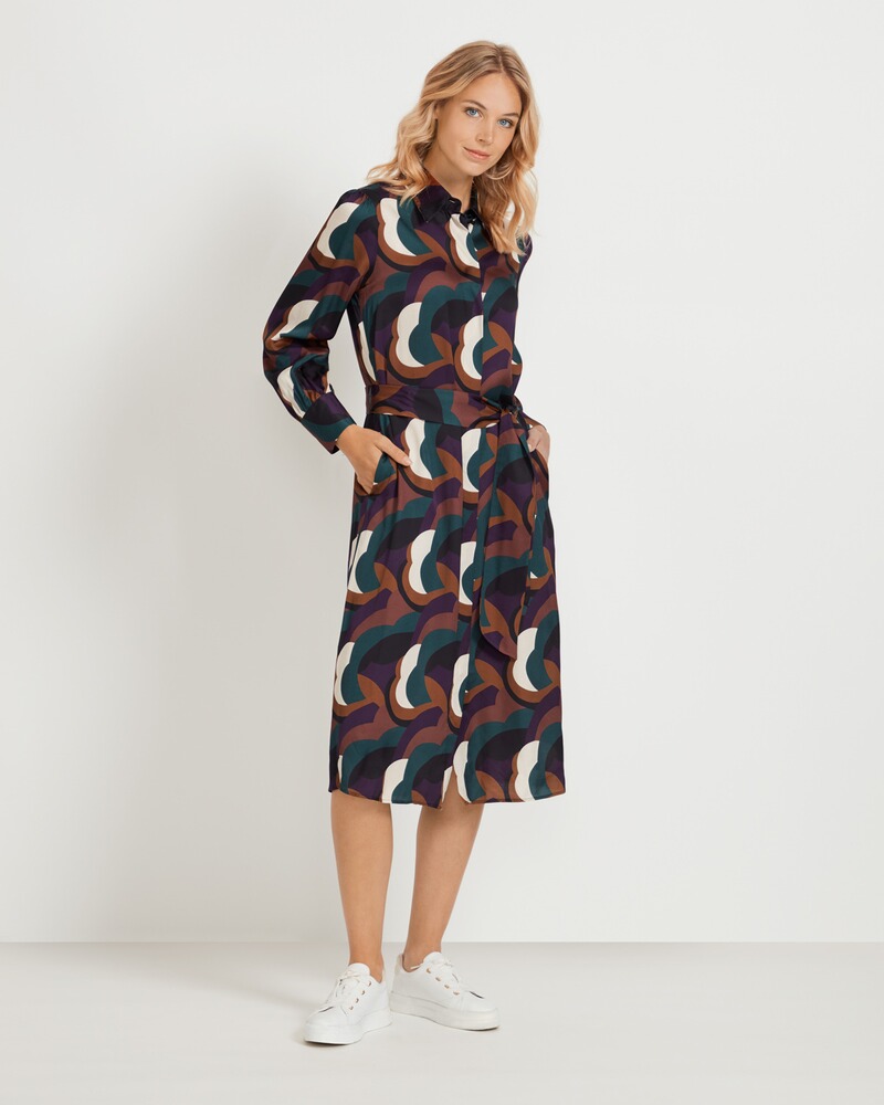 Hemdkragen-Kleid, Seidensticker