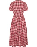 Vichykaro-Leinenkleid, Luis Steindl