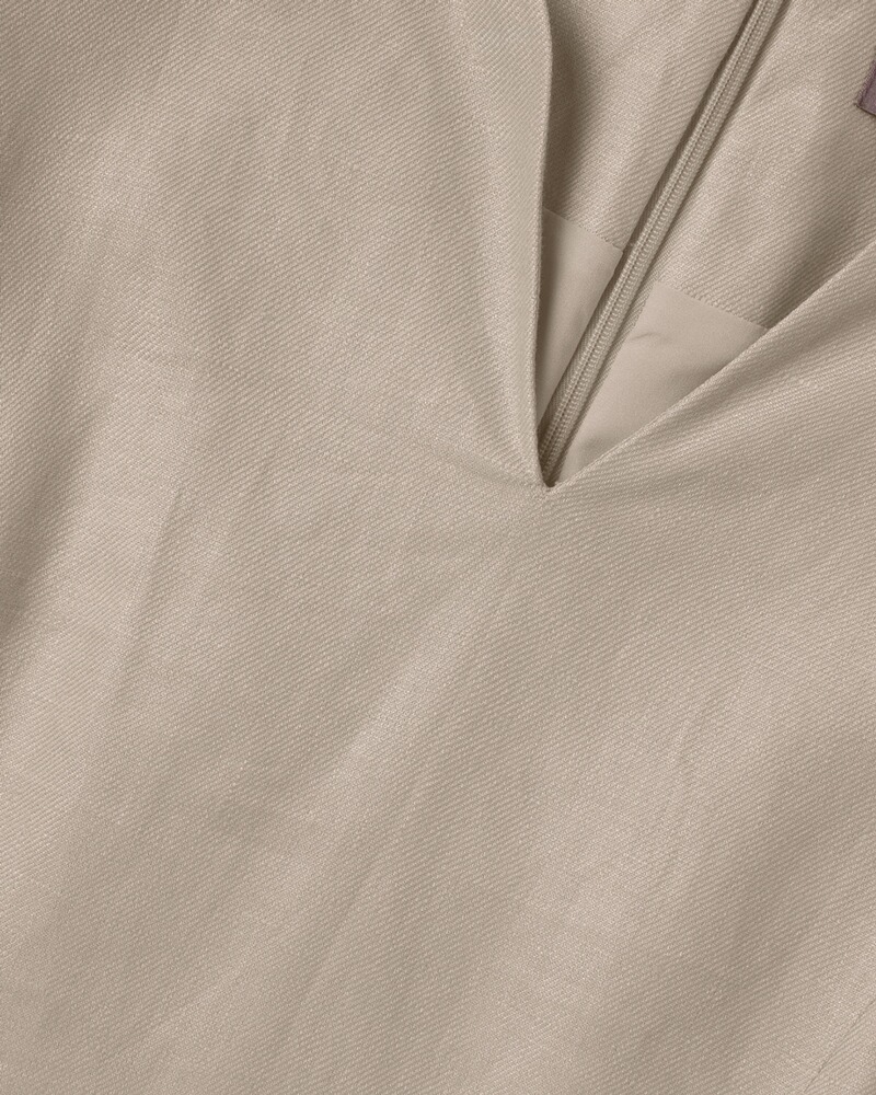 Halbarm-Leinenkleid, White Label