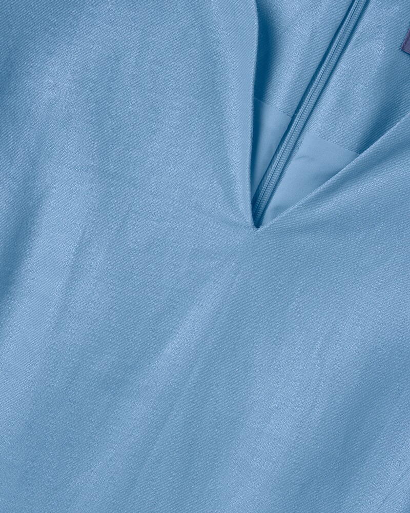 Halbarm-Leinenkleid, White Label