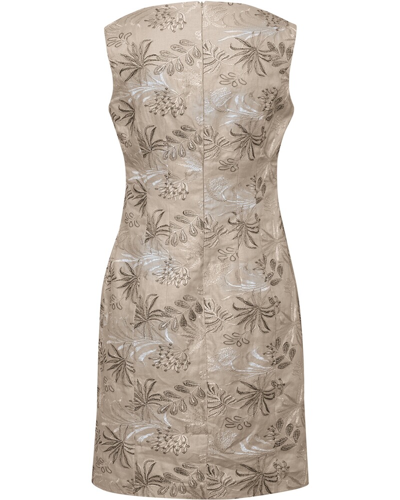 Besticktes Leinenkleid, White Label