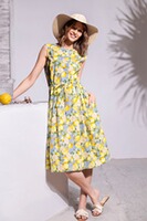 Ärmelloses Kleid mit Zitronen, REITMAYER