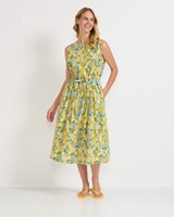 Ärmelloses Kleid mit Zitronen, REITMAYER