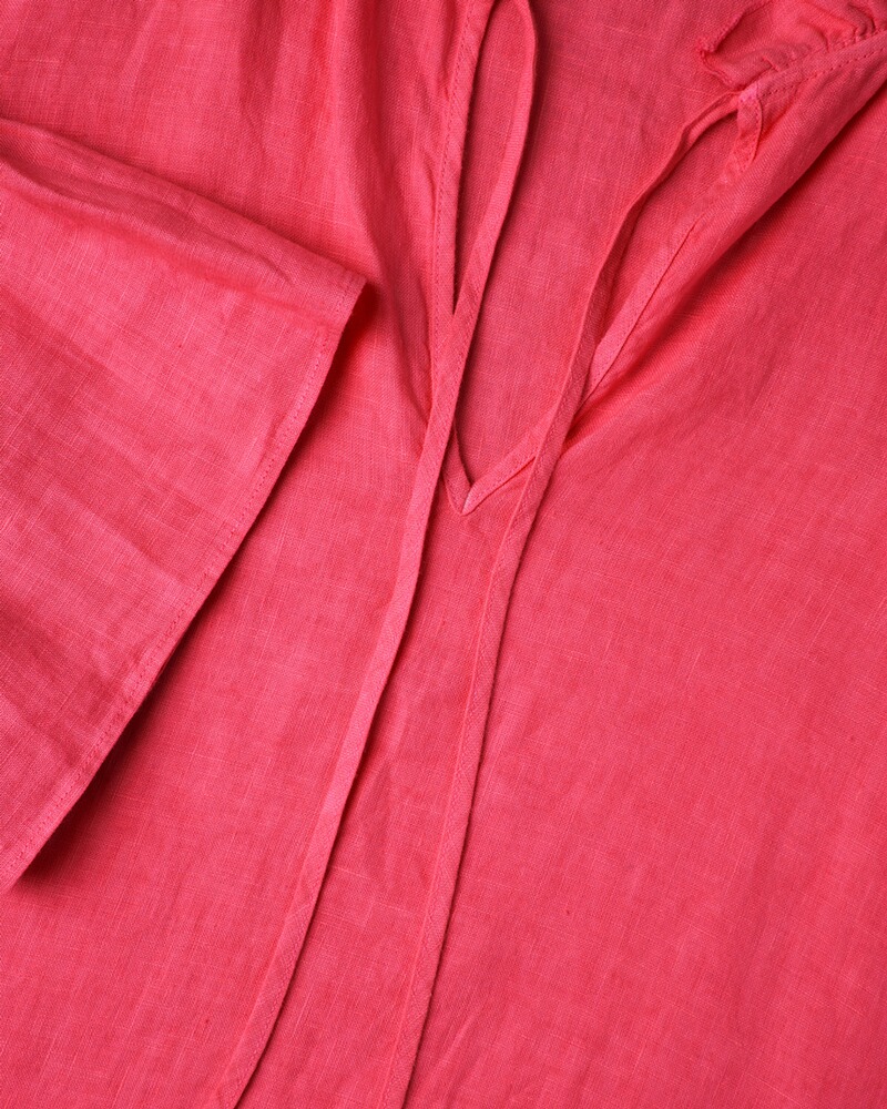 Leinen-Tunikakleid Carmina, Backstage