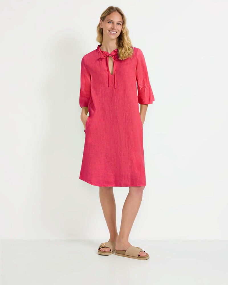 Leinen-Tunikakleid Carmina, Backstage