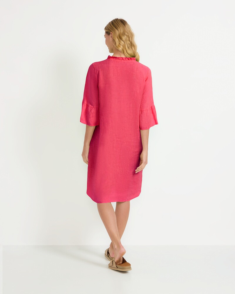 Leinen-Tunikakleid Carmina, Backstage