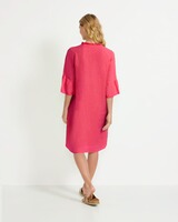 Leinen-Tunikakleid Carmina, Backstage